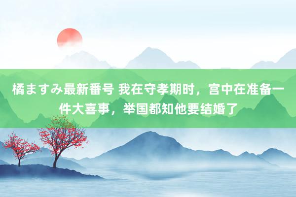 橘ますみ最新番号 我在守孝期时，宫中在准备一件大喜事，举国都知他要结婚了