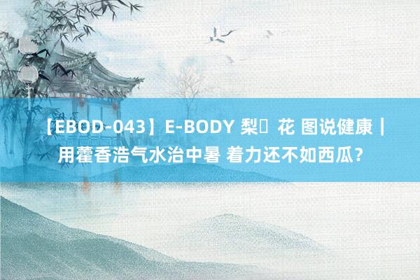 【EBOD-043】E-BODY 梨々花 图说健康｜用藿香浩气水治中暑 着力还不如西瓜？